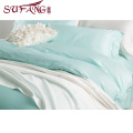 Luxury 5 star hotel Factory Directly High 100%cotton 60s/40s/80s Plain coloured suite